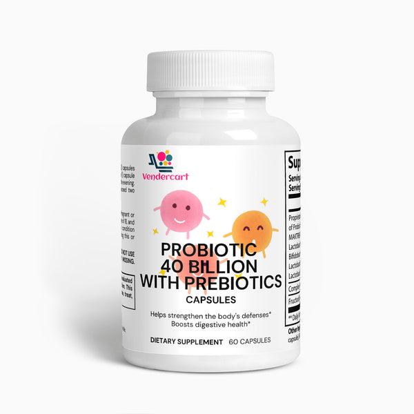 PROBIOTIC 40 BILLION WITH PREBIOTIC